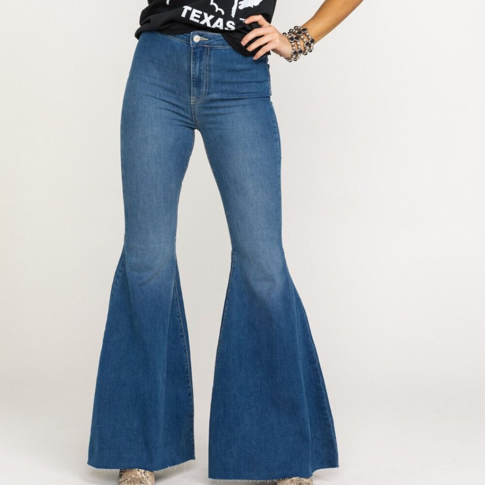 Free People Just Float On Flare Jeans size 32R, NWOT